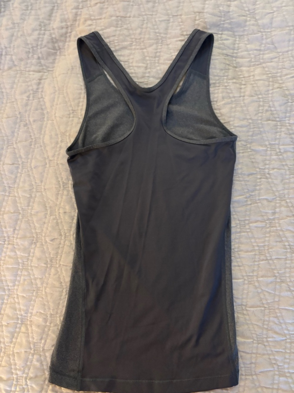 Nike Gray Dri-FIT Racerback Training Tank - Picture 3 of 3